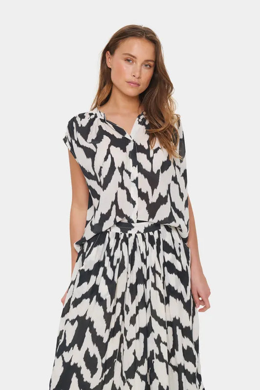 KelsieSZ Sleeveless High Neck Shirt